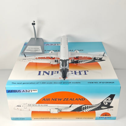 1:200 InFlight Air New Zealand Airbus A321neo Airplane Diecast Plane Model