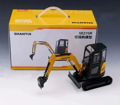 1:20 29CM SHANTUI SE27SR Excavator Construction Equipment Machine Diecast Model
