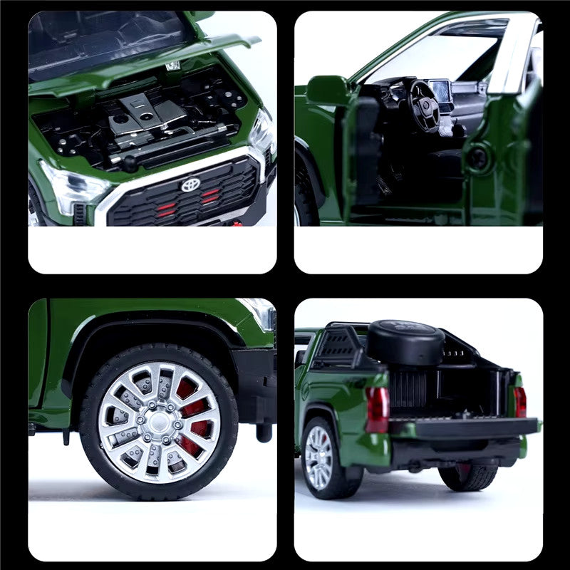 1/32 Tundra Alloy Pickup Car Model Diecast & Toy Metal Off-Road Vehicles Car Mod