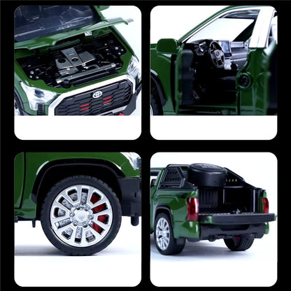 1/32 Tundra Alloy Pickup Car Model Diecast & Toy Metal Off-Road Vehicles Car Mod