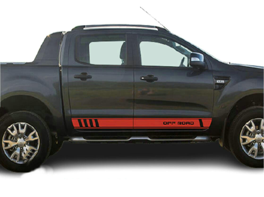 Custom Car Sticker For All Models Graphic Vinyl Off Road Stripe Side Door Decals
