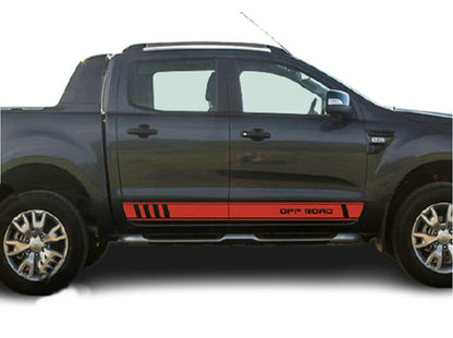 Custom Car Sticker For All Models Graphic Vinyl Off Road Stripe Side Door Decals