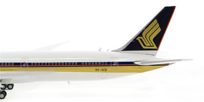JC Wings Singapore Airlines for Boeing 787-10 9V-SCB 1:400 plane Pre-built Model
