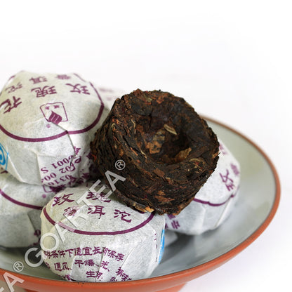 GOARTEA 2015 Red Rose Flower Flavor Mini Ripe Tuo Cake Puer Tea Pu'er Puerh Tea-