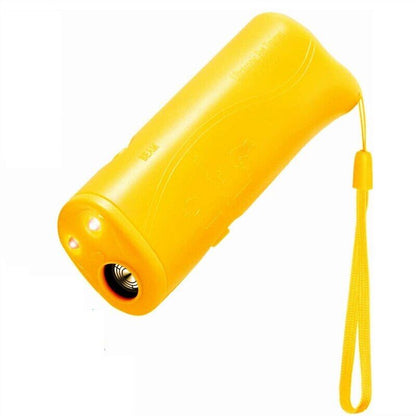 Pet Dog Repeller Anti Barking Stop Bark LED Ultrasonic Dogs Training Device