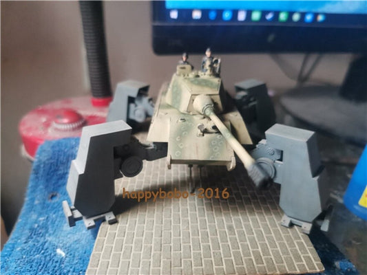 Homemade 1/72 WWII German E75 D Class 9 Heavy Tank 3D Painted Finished Model