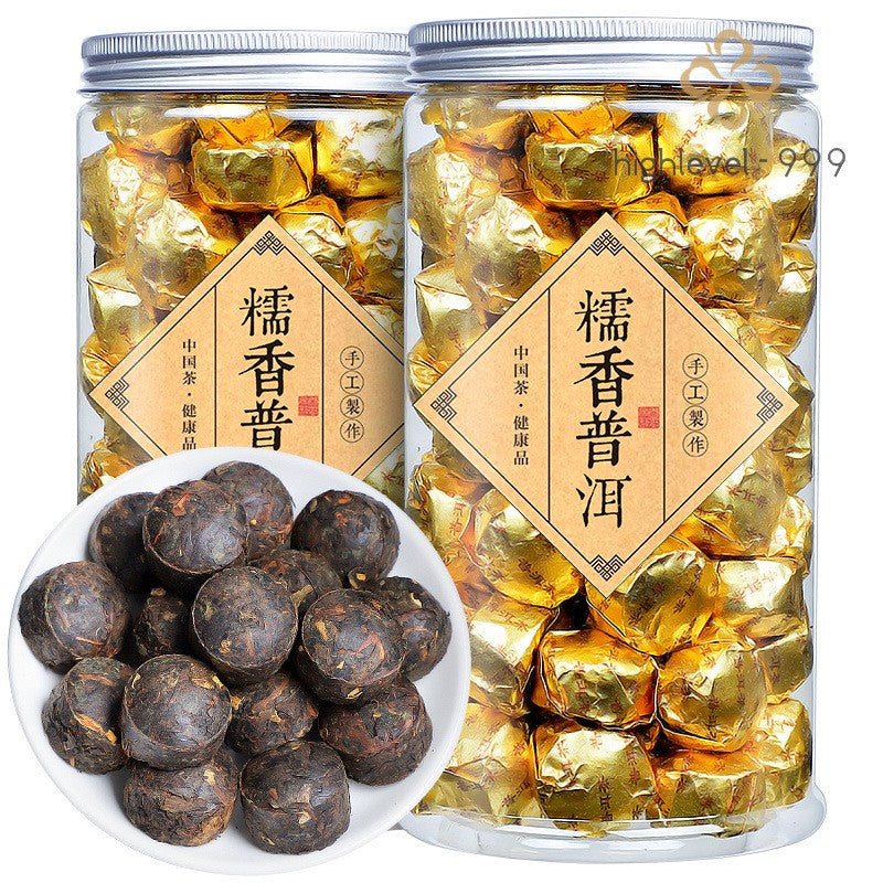 300g Yunnan Ancient Tree Nuo Xiang Ripe Pu'er Tea Jinzhuan Loose Tea Xiaotuo Tea