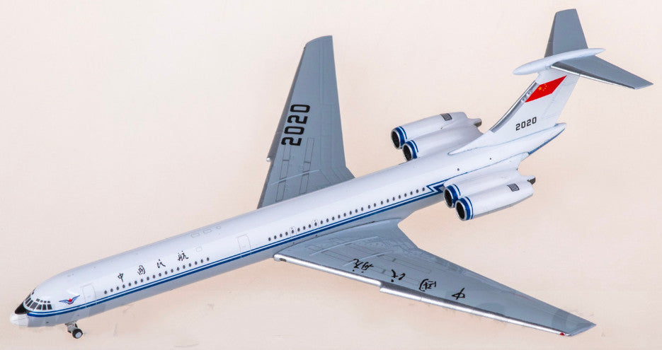 1:400 Phoenix CAAC Ilyushin IL-62 2020 Airplane Diecast Aircraft Plane Model