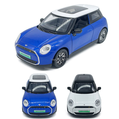1/28 BMW Mini Cooper Sedan Model Car Diecast Toy Cars Toys for Boys Kids Gifts