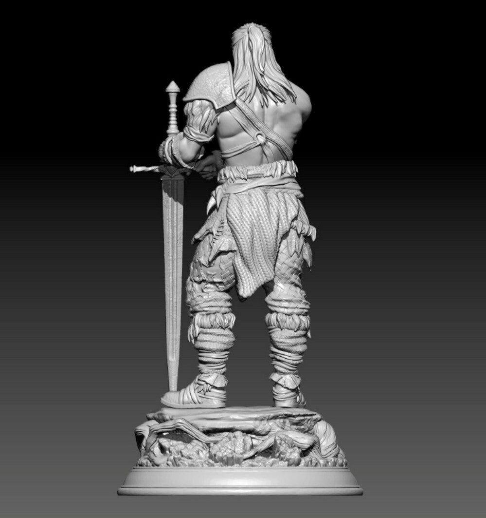 1/24 resin figure model Fantasy Tribe Prince 3D Printing Unassembled unpainted