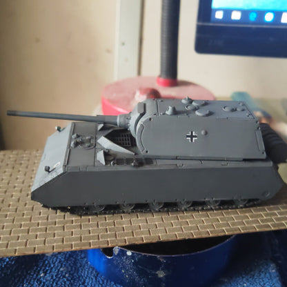 3D Printed 1/72 German Mouse Tank Finished Product