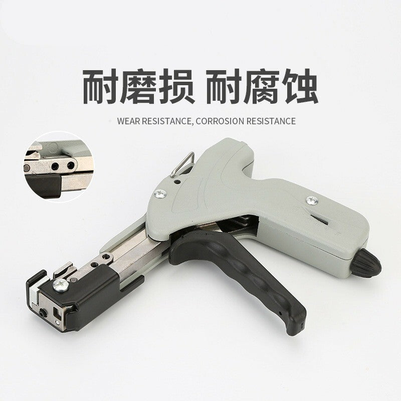 G338 Stainless Steel Cable Tie Tool for 4.6-7.9mm Steel Ties Automatic Cutting
