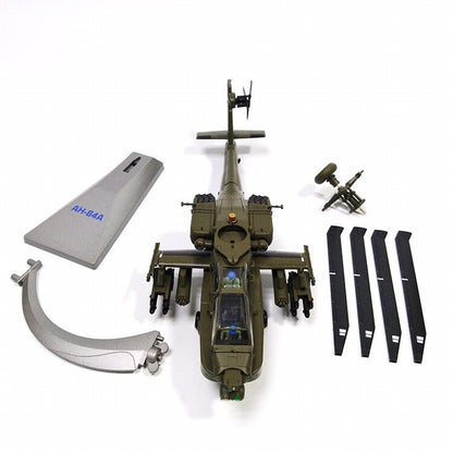 1:72 US Army AH64 Apache gunship alloy model military aircraft model