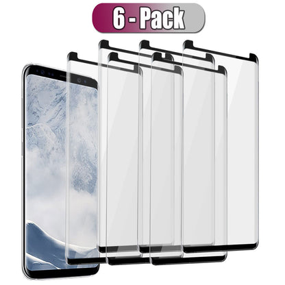 For Samsung Galaxy S8/S8 Plus Case Friendly Tempered Glass Screen Protector