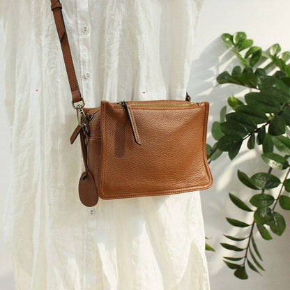 Handbags Small Women Bag Leather Flap Shoulder Bag Casual Zipper Crossbody Bags