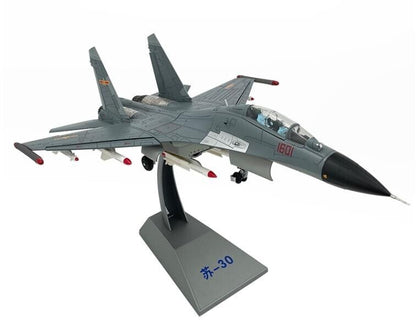 1:48 46CM SU-30 Fighter Aircraft Bomber Diecast Military Airplane Plane Model