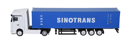 1:87 40GP Metal Shipping Container Truck Model Toy Home Office Decor Gift