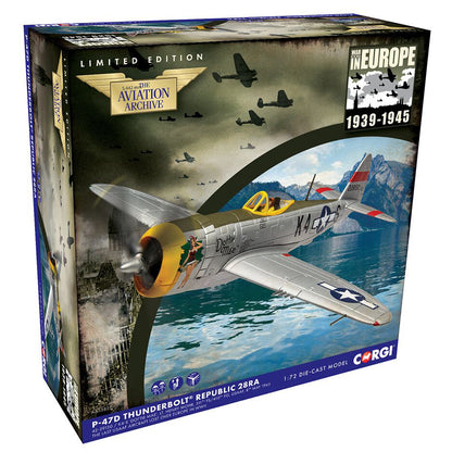 1:72 Corgi Republic P-47D-28RA Thunderbolt 42-29150 USAAF Fighter Diecast Model