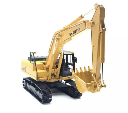 1:35 35CM SHANTUI SE215 Excavator Construction Equipment Machine Diecast Model