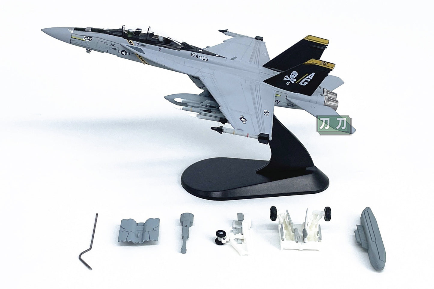 1:100 WLTK U.S. NAVY F/A-18 VFA-103 Fighter Plane Diecast Aircraft Model