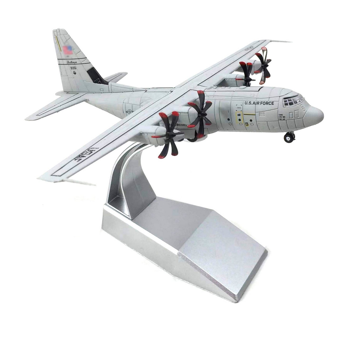 1/200 USAF C-130 Hercules Transport Aircraft Model Alloy Diecast Plane Model