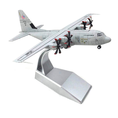 1/200 USAF C-130 Hercules Transport Aircraft Model Alloy Diecast Plane Model