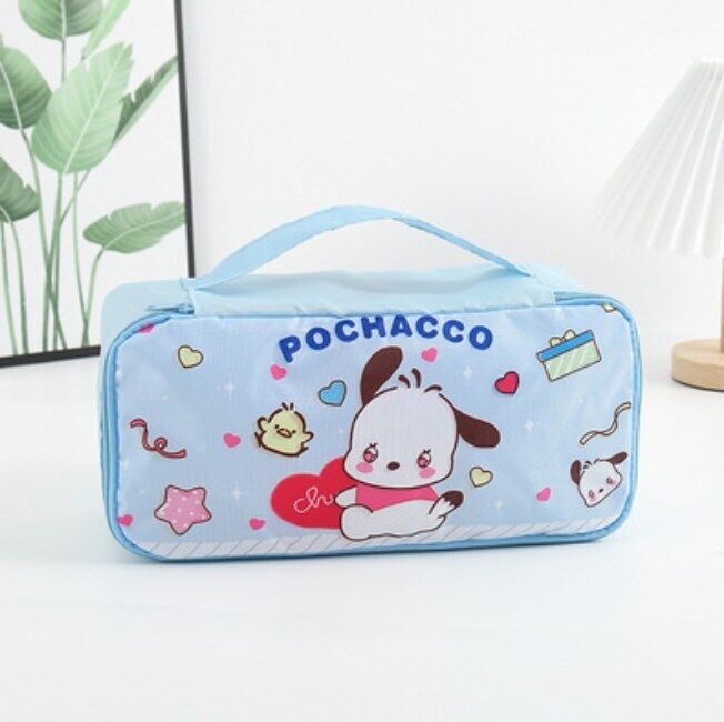 Cartoon Portable Women's Underwear Storage Bag Travel Cosmetics Storage