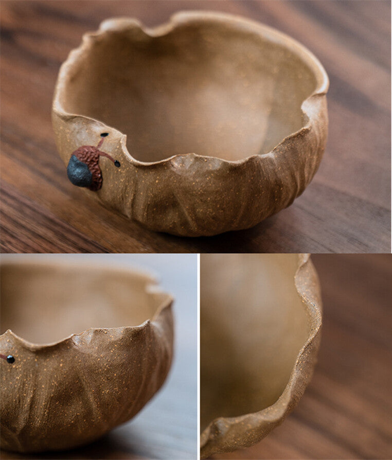 130ml Master Cup Real Yixing Zisha Duan Clay Kungfu Tea Cup Handmade Chinese Cup
