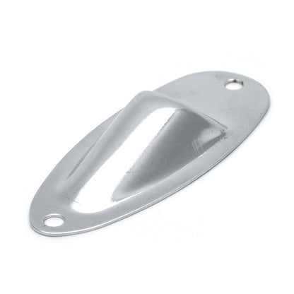 Metal Rectangular Jack Plate W/Screw For Fender Stratocaster Electric Guitars a
