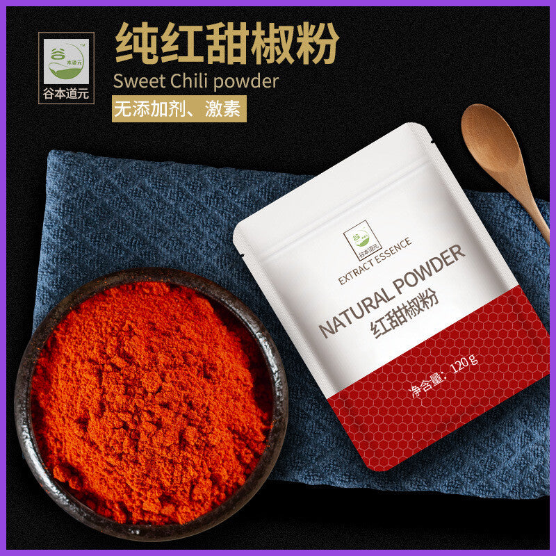 Pure Red Sweet Pepper Powder Baking Powder Seasoning for Kimchi, Roasted Chicken