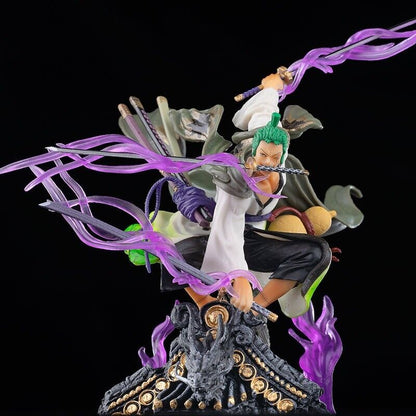 Anime One Piece Roronoa Zoro PVC Action Figure Model Statue Toy No Box Collectio