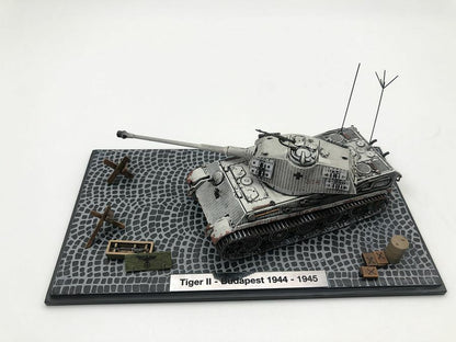 Hot Blood WWII German Tiger II -Budapest 1944-1945 1/72 DIECAST MODEL TANK