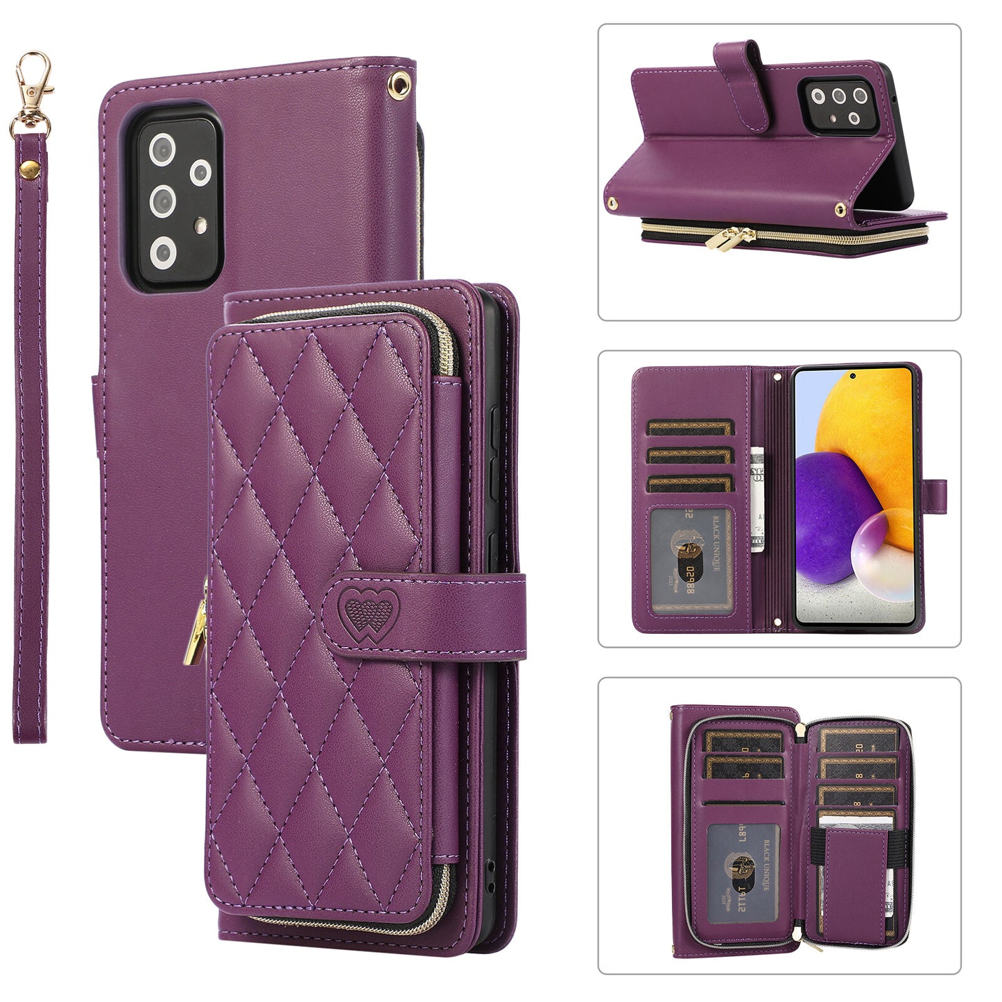 Crossbody Wallet Case for Motorola Moto G Stylus 5G/G Power 5G/G Play/G 5G 2024