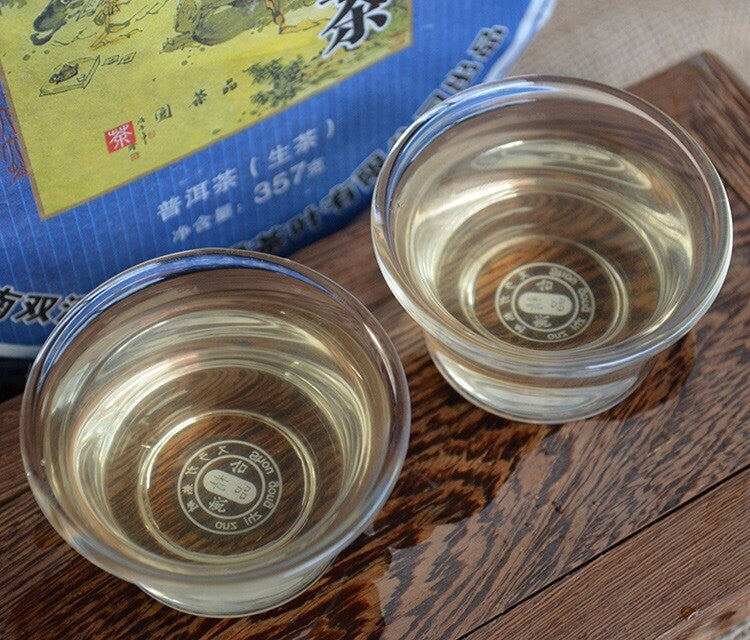 2014 Yunnan Menggu Laoshu Shen Pu'er Pu'er Raw Tea Cake Pu'er 357g -