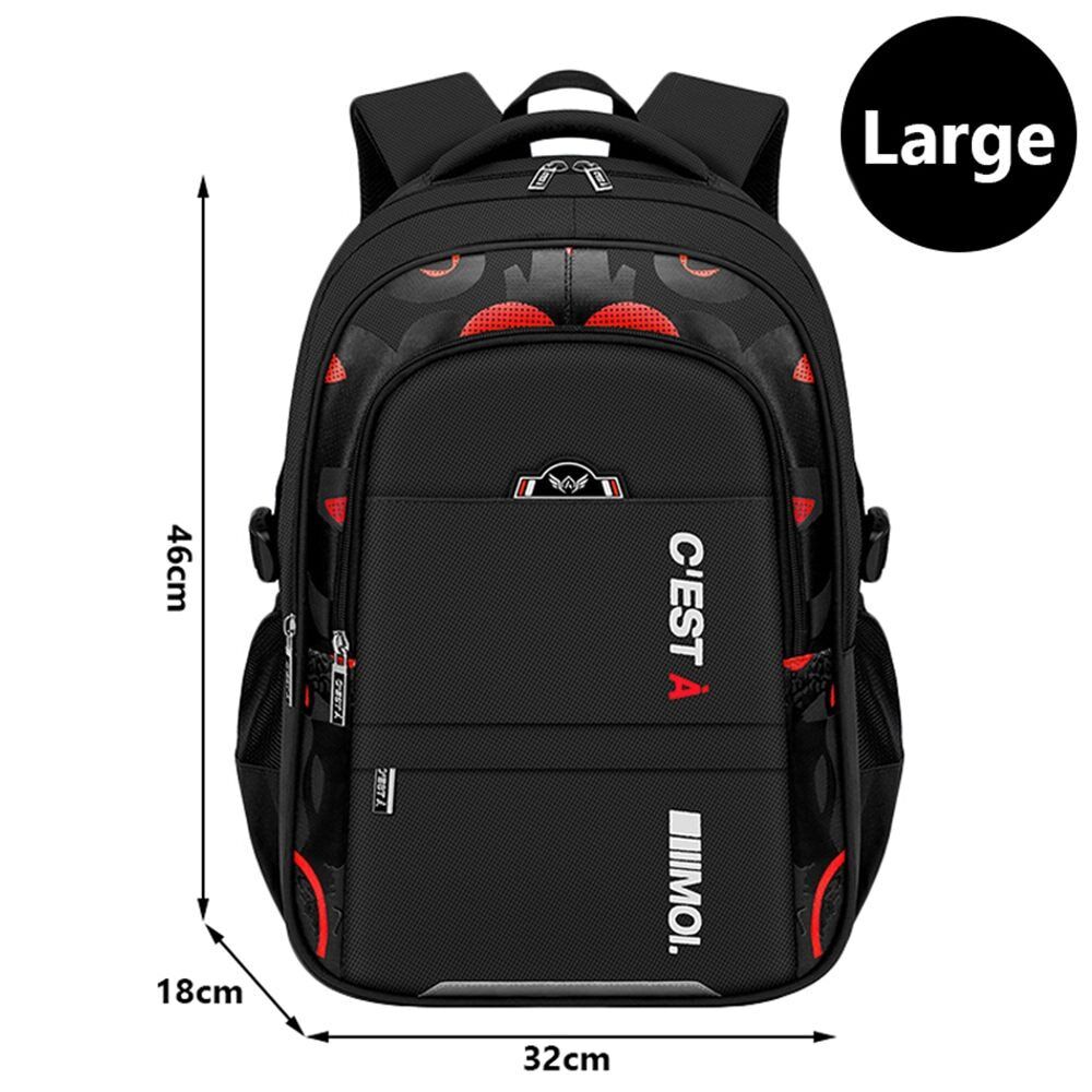 2023 Children School Backpack Teenager Boys Book Bag