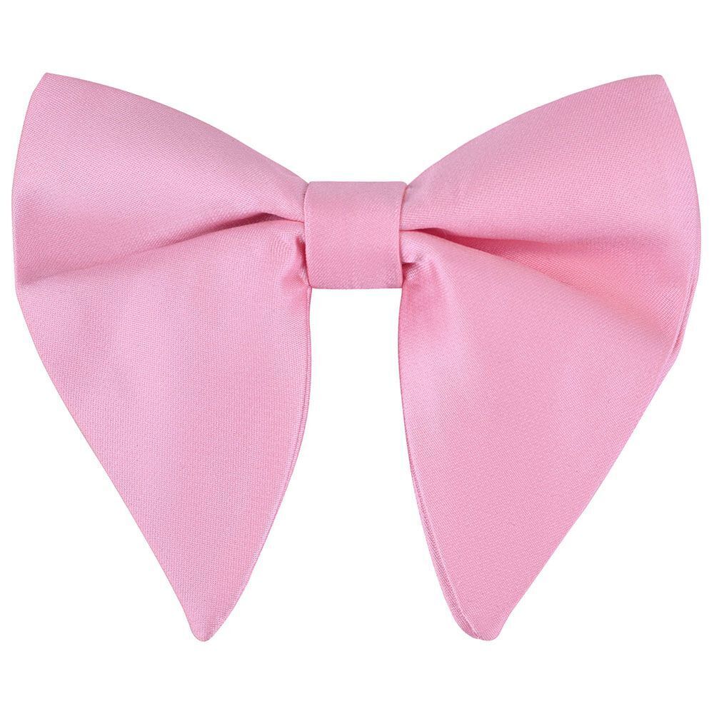 Men Bow Tie Silk Polyester Classic For Party Wedding Big Bowknot Casual Neckties