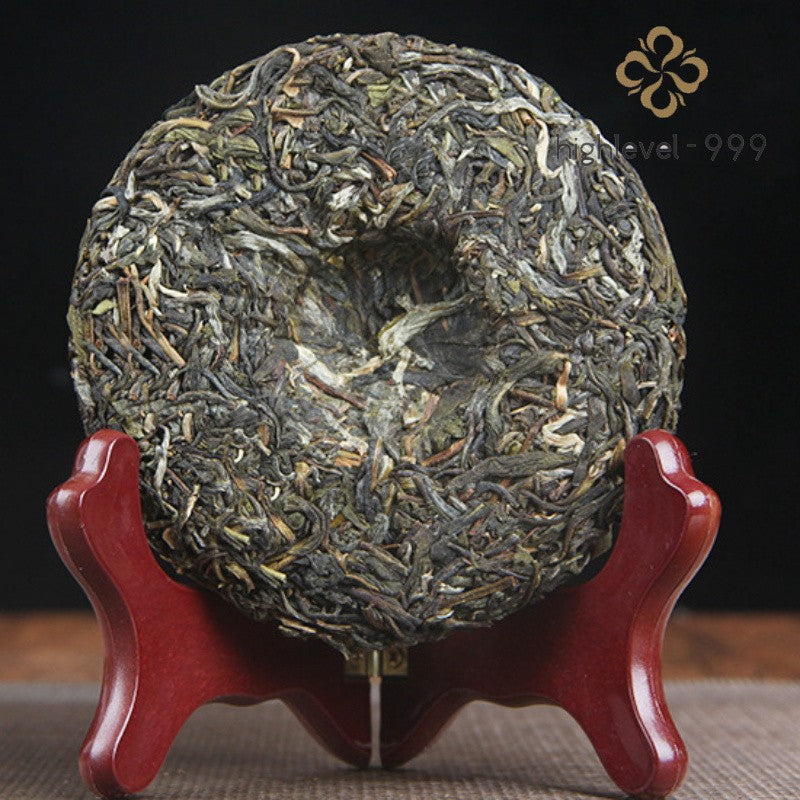 100g Raw Pu'er Tea Cake Yunnan Manzhuan Tea Mountain Ancient Tree Aged Leaf Tea
