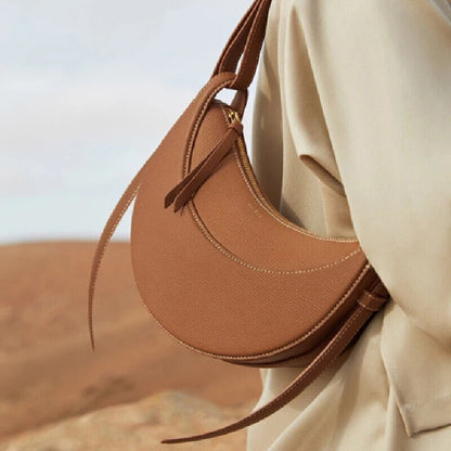 Winter Women's Shoulder Bag Leather Bag Hundred High Quality Saddle Bag