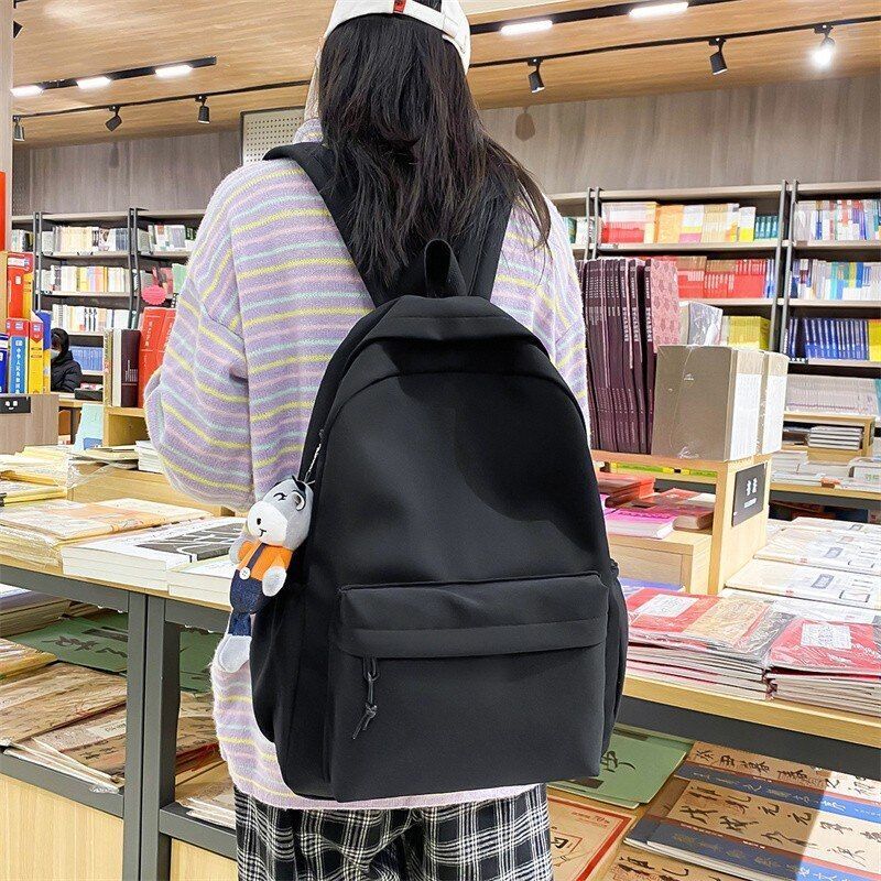 Backpack High Quality Nylon School Bag Large Outdoor Travel Bookbags 43*13*31 CM