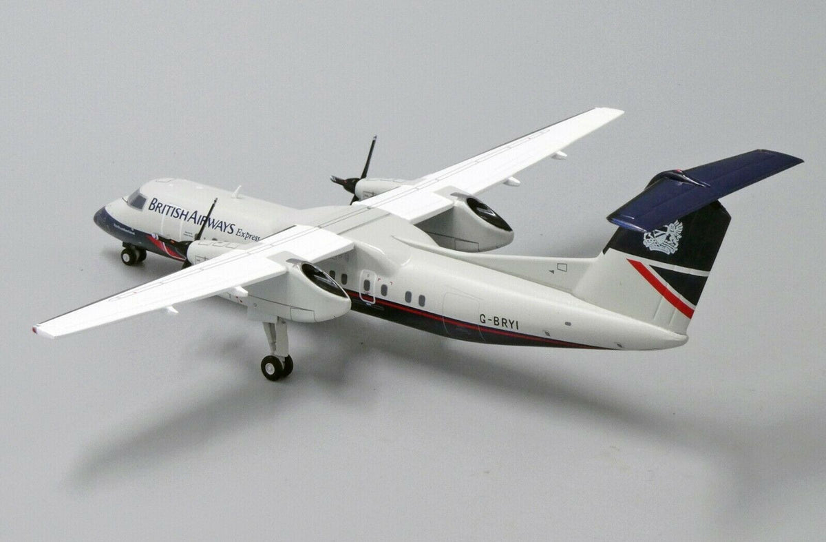 1:200 JC Wings BRITISH AIRWAYS Bombardier Dash 8 Q300 Airplane Diecast Model