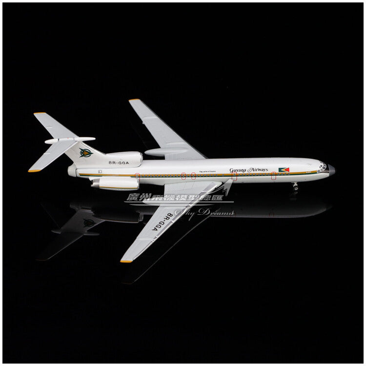 1:400 Phoenix Guyana Airways Tupolev Tu-154M Passenger Airplane Diecast Model