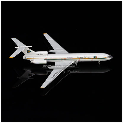 1:400 Phoenix Guyana Airways Tupolev Tu-154M Passenger Airplane Diecast Model