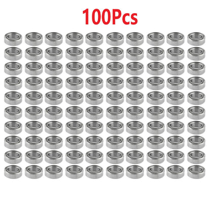 100 pcs 5x8x2.5 mm Metal Shielded Ball Bearing Bearings MR85ZZ 5*8*2.5 New