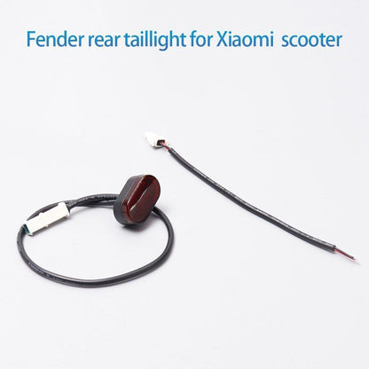 Brake Light Electric Scooter Rear Taillight Lamp LED Stoplight Battery Cable 1PC