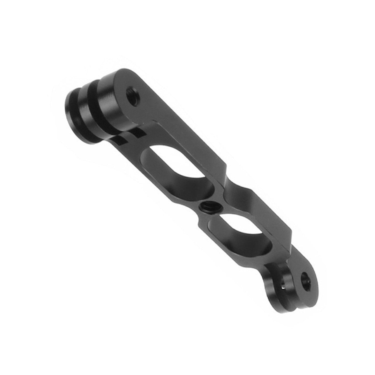 Aluminum 1/4 Extension Hole Rod Arm Mount Helmet For Gopro Max For Insta.360/