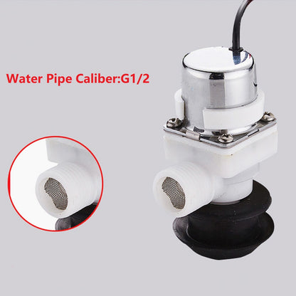 Automatic Ceramic Integrated Standing Urinals Sensor Flusher Flush Valve Kit a