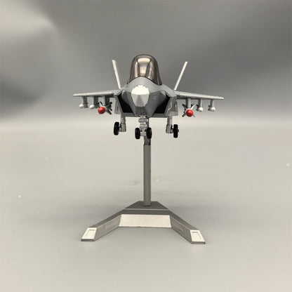 Q Version Cartoon Alloy Aircraft Model China J35 Fighter J-35 Model Aircraft