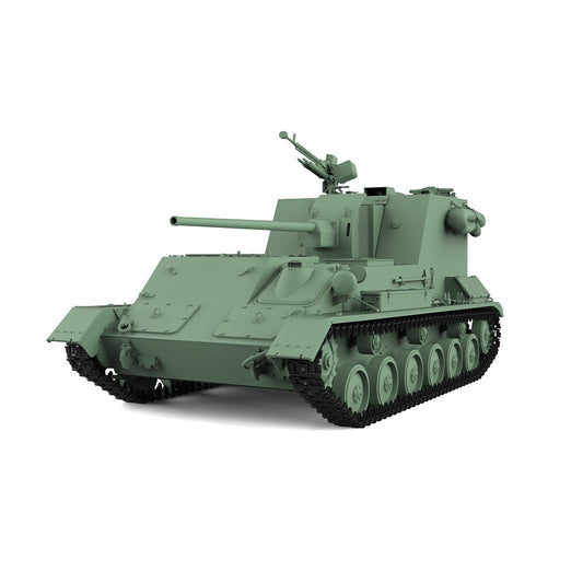 SSMODEL SS35609 1/35 Military Model Kit Soviet SU-76G Tank Destroyer WoT WAR