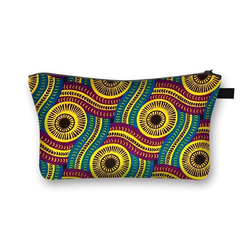 Print Cosmetic Bag Makeup Purse Cosmetic Case Lipstick Storage Bags Traveling