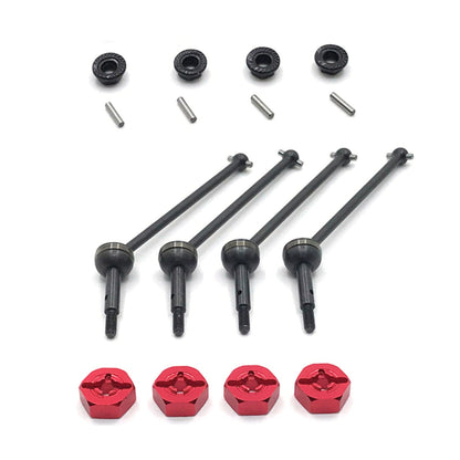 RC Car CVD Drive Shaft Hex Adapters For WLtoys 1/14 144001 1/12 124018 124019